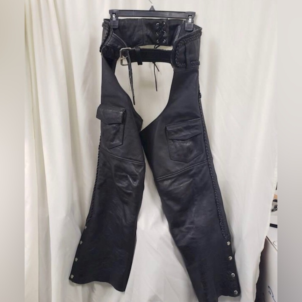Vintage MOB classic x4 all leather riding chaps